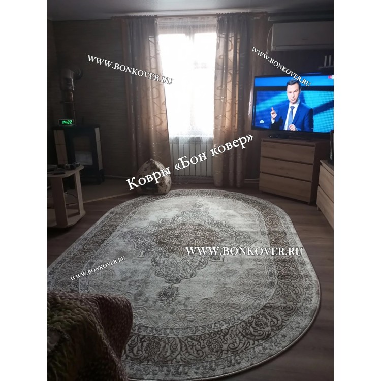 Современный Ковер Для Гостиной Арт 30354 Овал