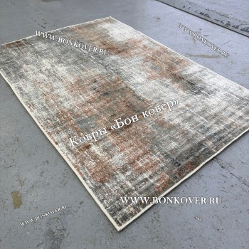 Бельгийский ковер из артшелка дизайн 106 Разноцветный